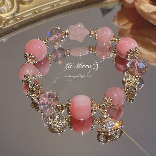愛とご縁の扉をひらく- 愛を迎えるブレスレット❤︎B29