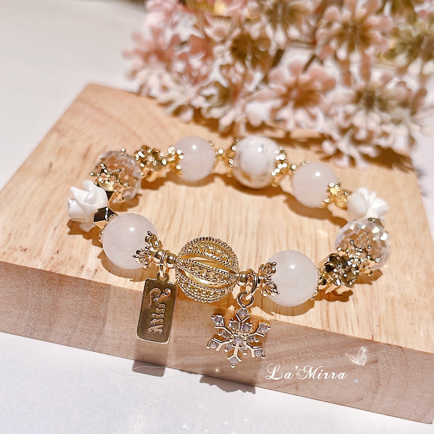 届かない想いを包む - やさしい魅力を育てるブレスレット❤︎B6
