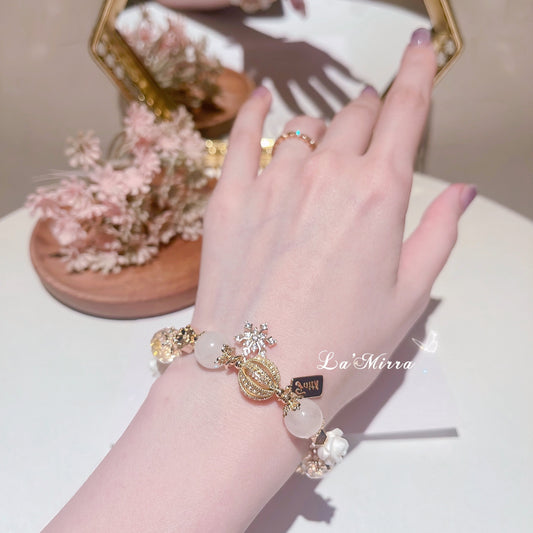 届かない想いを包む - やさしい魅力を育てるブレスレット❤︎B6