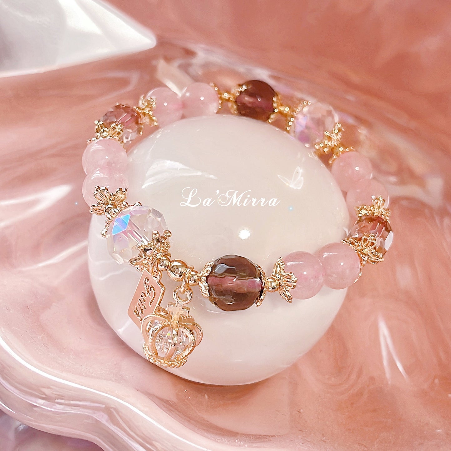 愛を結び直す光 - 守護と癒しのブレスレット❤︎B4