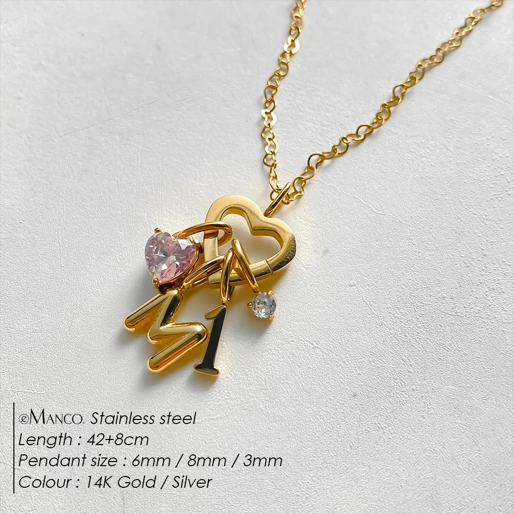 願いを叶える私へ。選べるハートシンボルネックレス♥C1